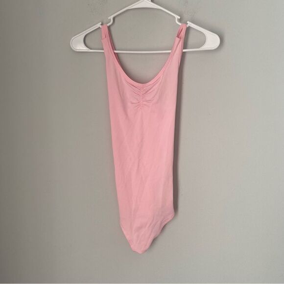 Ideology Girls’ Dance Ruched Front Pointe Pink Leotard size L (14) - Picture 1 of 4